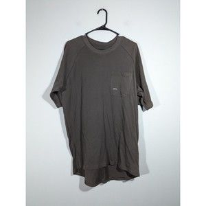 Ariat Rebar Brown Short Sleeve Cotton Pocket‎ T-Shirt Men Size M